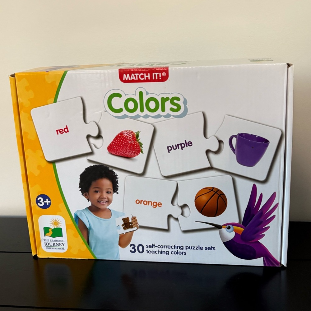 ⭐️2/$15⭐️ Match Colors Puzzle Set for Kids